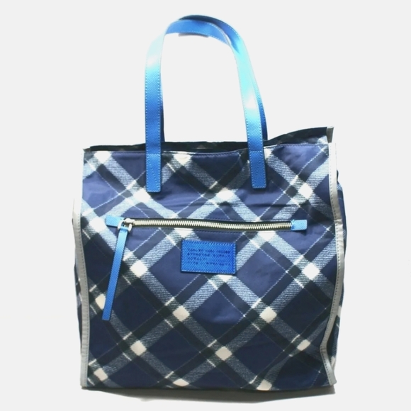 Marc By Marc Jacobs Skipper Blue Multi Nylon Tote Bag. - Picture 2 of 16